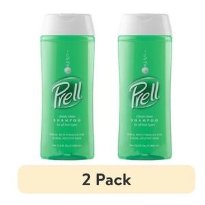 Prell Classic Clean Shampoo For All Hair Types‎ 13.5 Oz 2 Pack